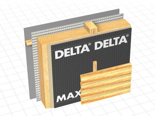 Диффузионная мембрана Delta MAXX Plus с абсорбционным слоем рулон 75м2 — изображение 2